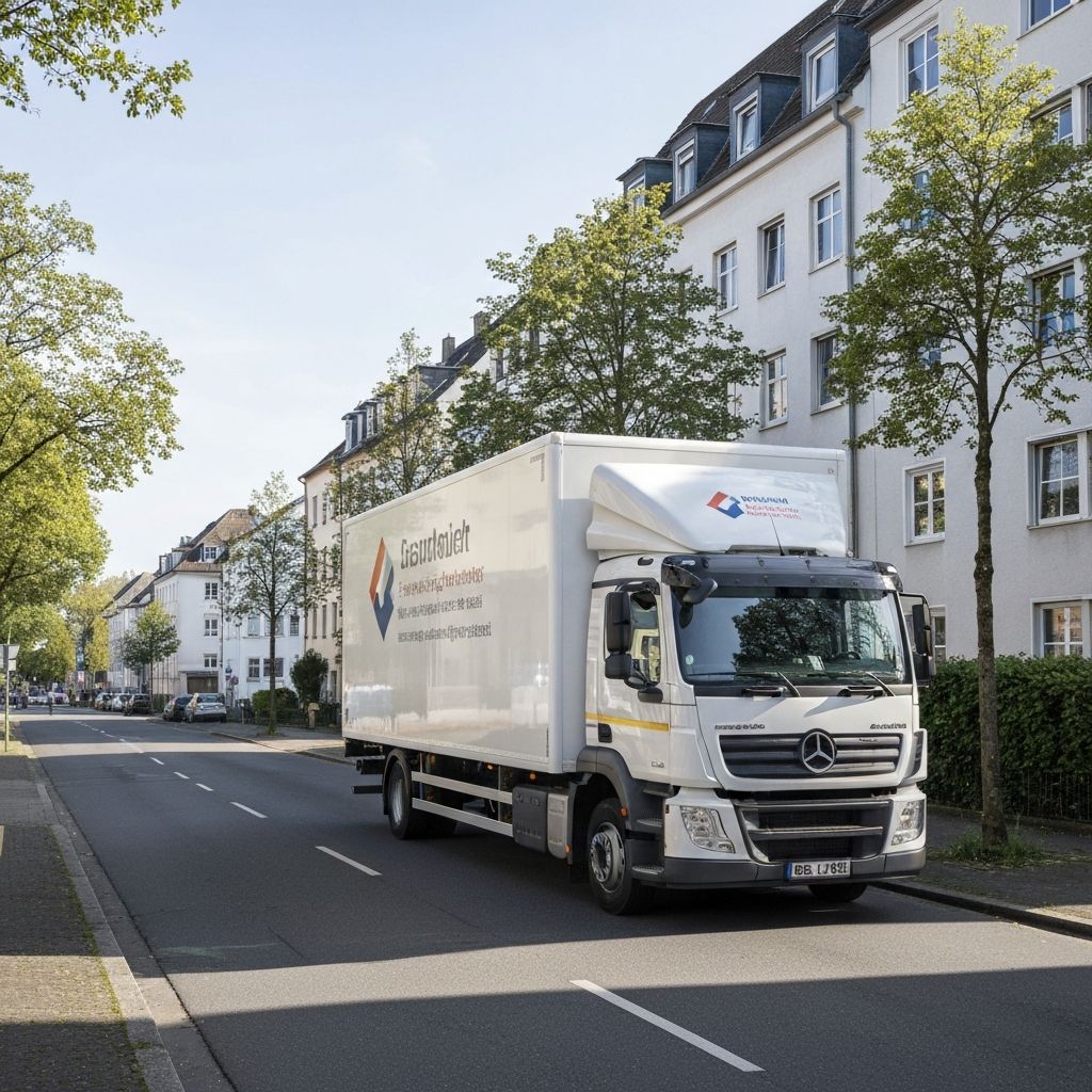 Professioneller Umzug in Deutschland